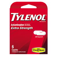 Tylenol Extra Stength Caplets 6ct