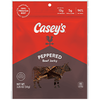 Casey's Peppered Beef Jerky 3.25oz