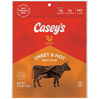 Casey's Sweet & Hot Beef Jerky 3.25oz