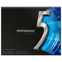 5 Cobalt Peppermint Gum 15stk