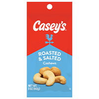 Casey's Roasted & Salted Cashews 5oz