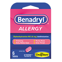 Benadryl 6ct