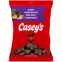 Casey's Dark Chocolate Sea Salt Caramels 6oz