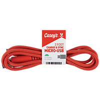 Casey's Micro USB Cable 3ft