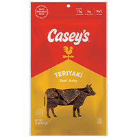 Casey's Teriyaki Beef Jerky 10oz