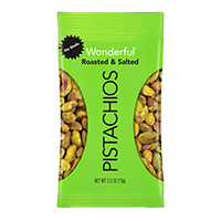 Wonderful Pistachios Shelled 2.5oz