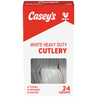 Casey's Assorted Cutlery 24ct